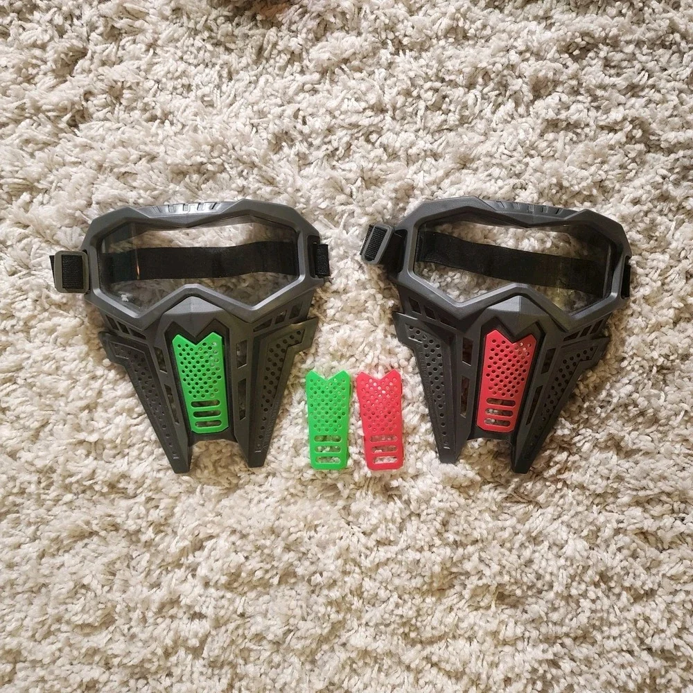 Adventure Force Tactical Strike Tactical Gear Team Adjustable Mask‎ Set Of 2